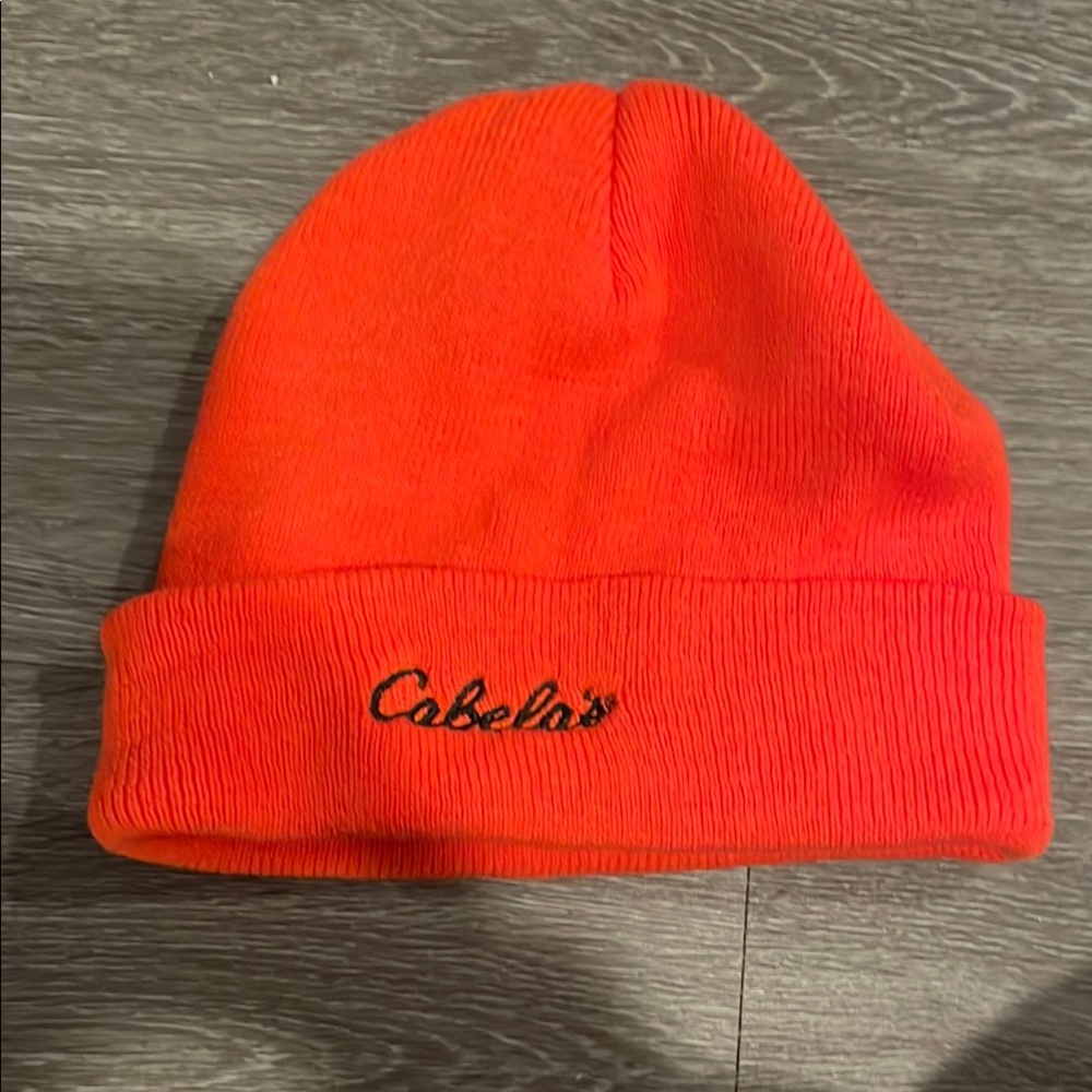 Cabela's Orange Beanie